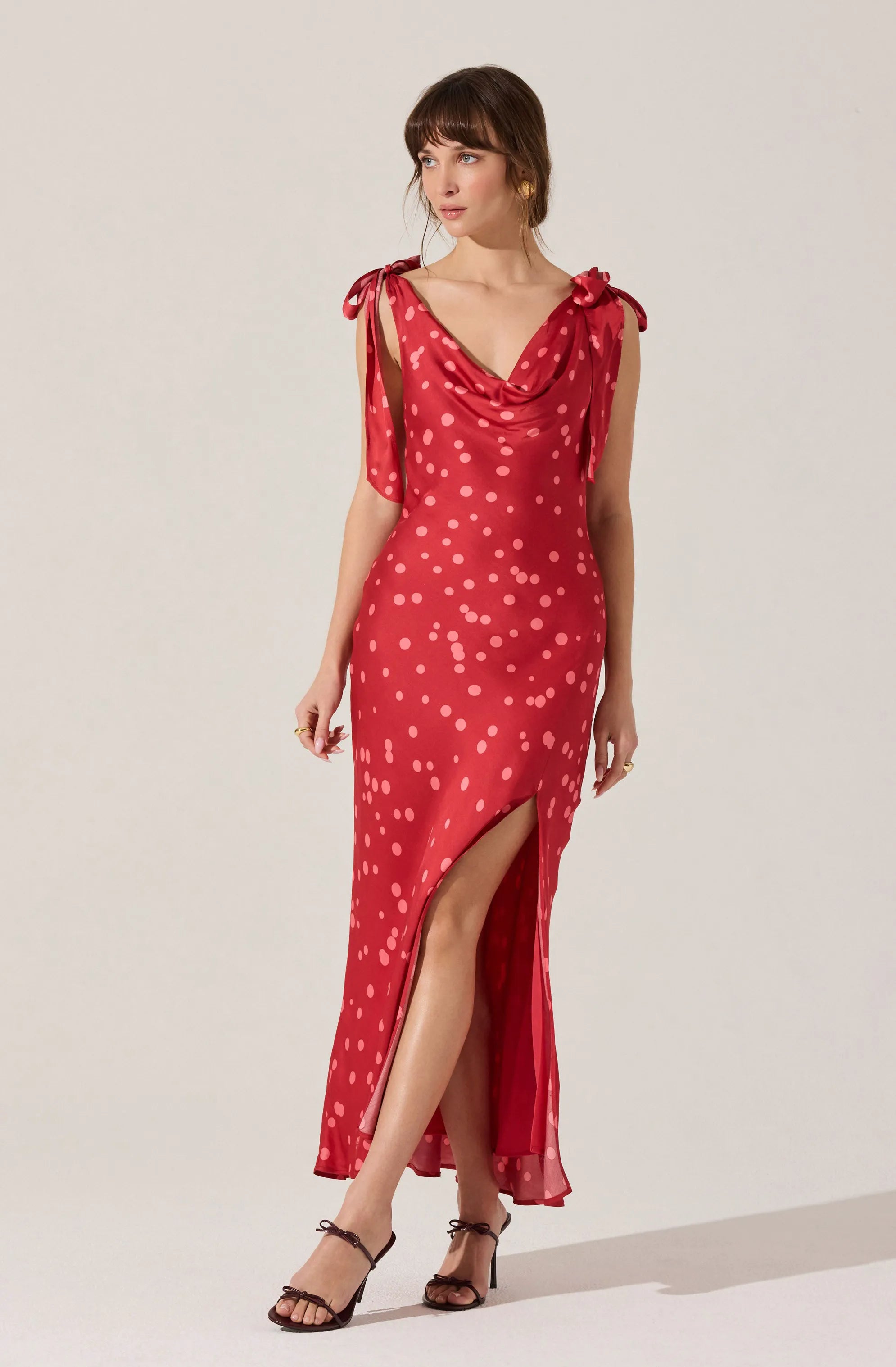 Red polka dot