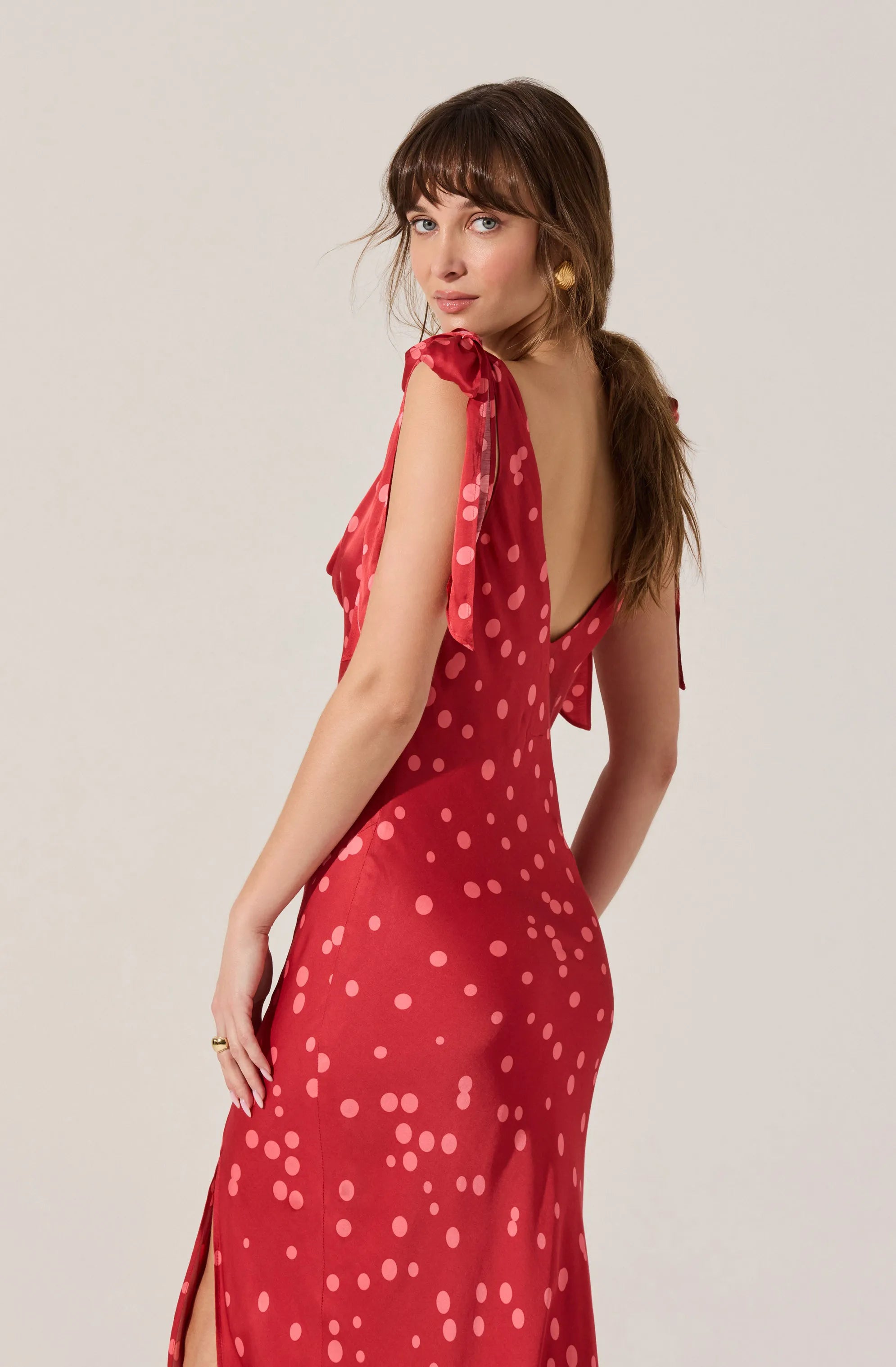 Red polka dot