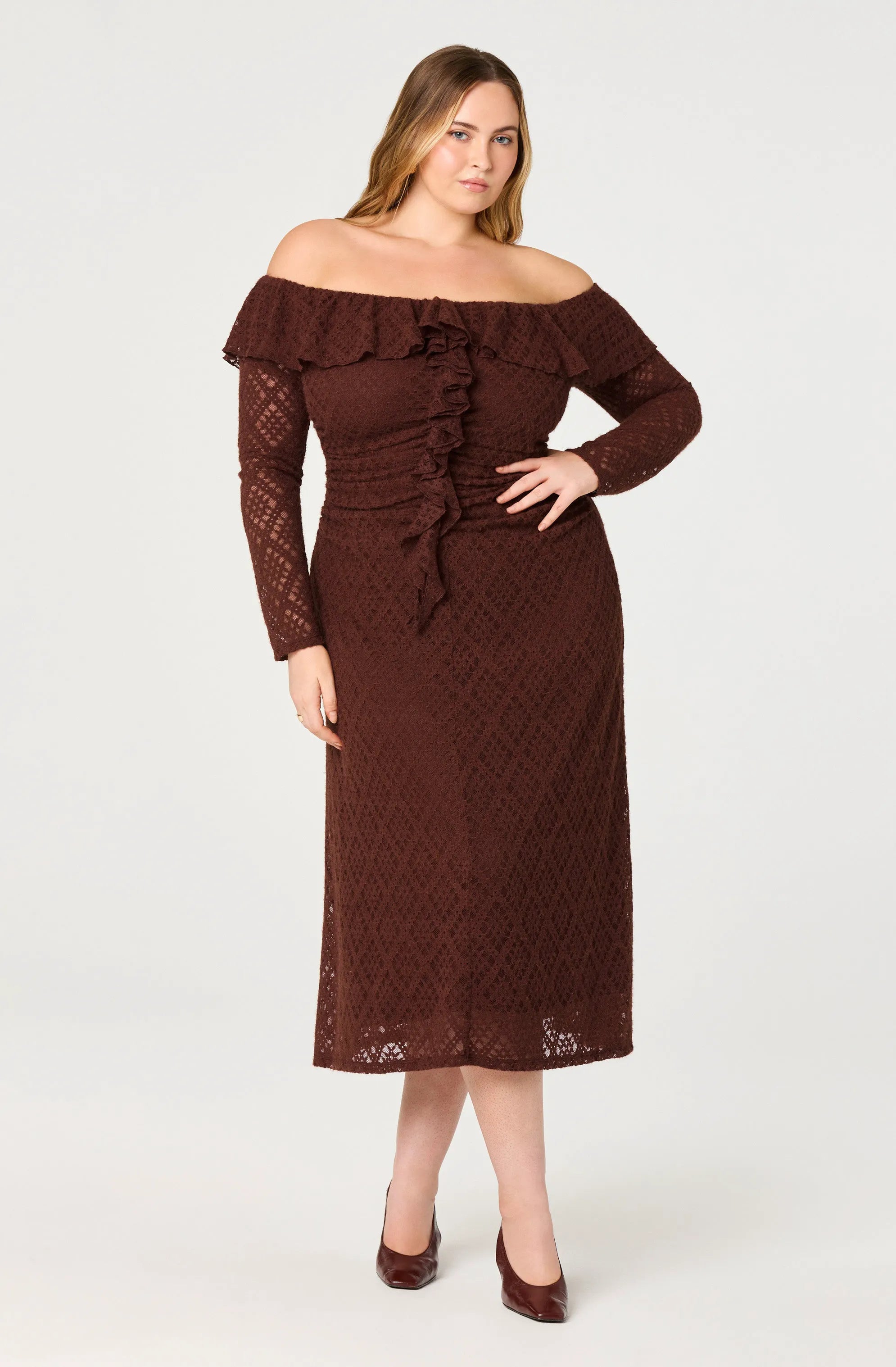 Plus Size - Brown