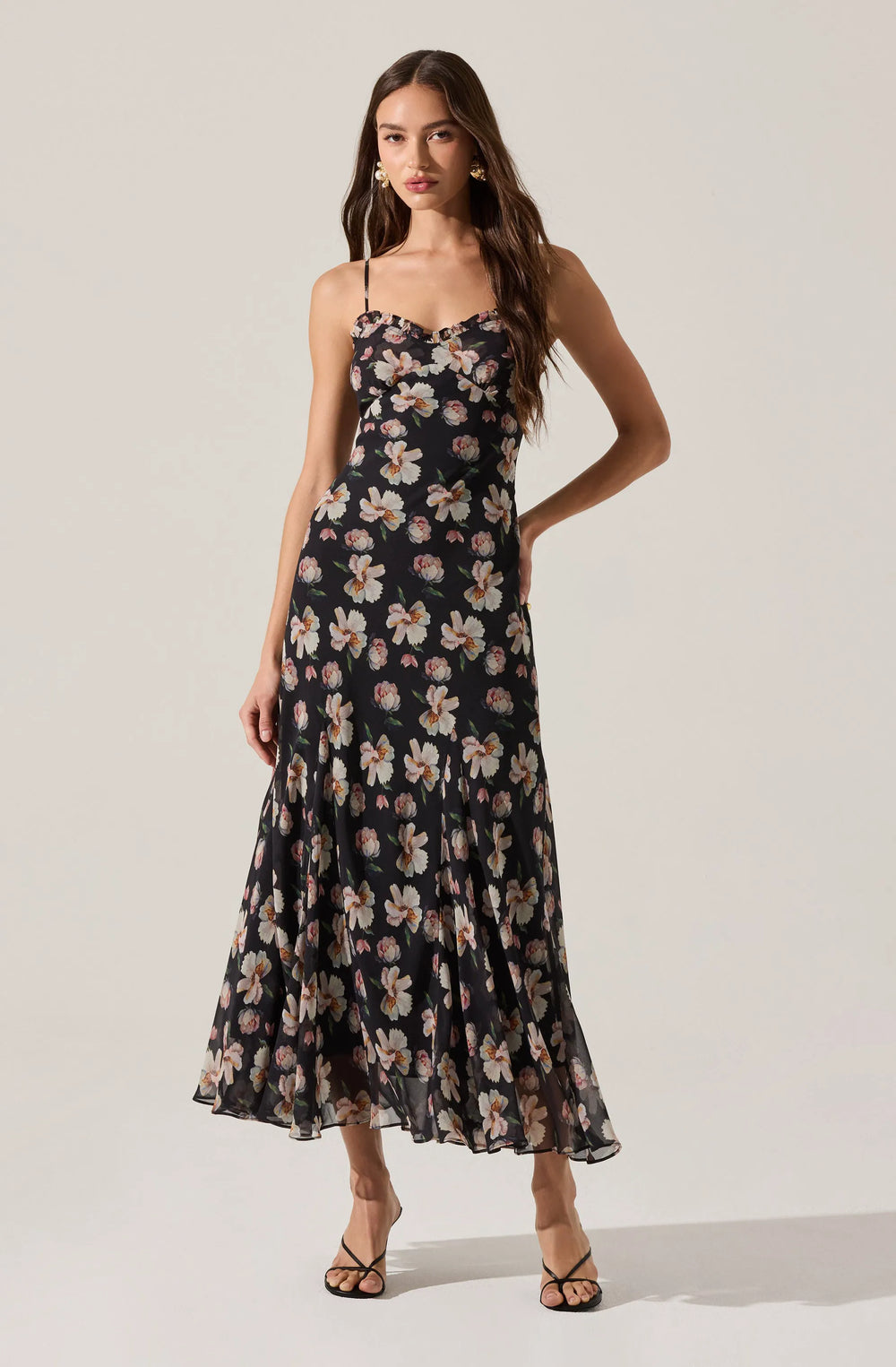 Black floral