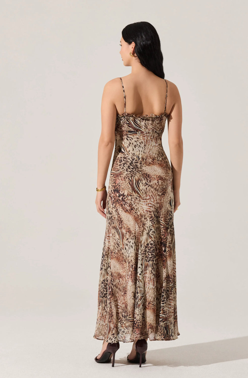 Taupe brown leopard