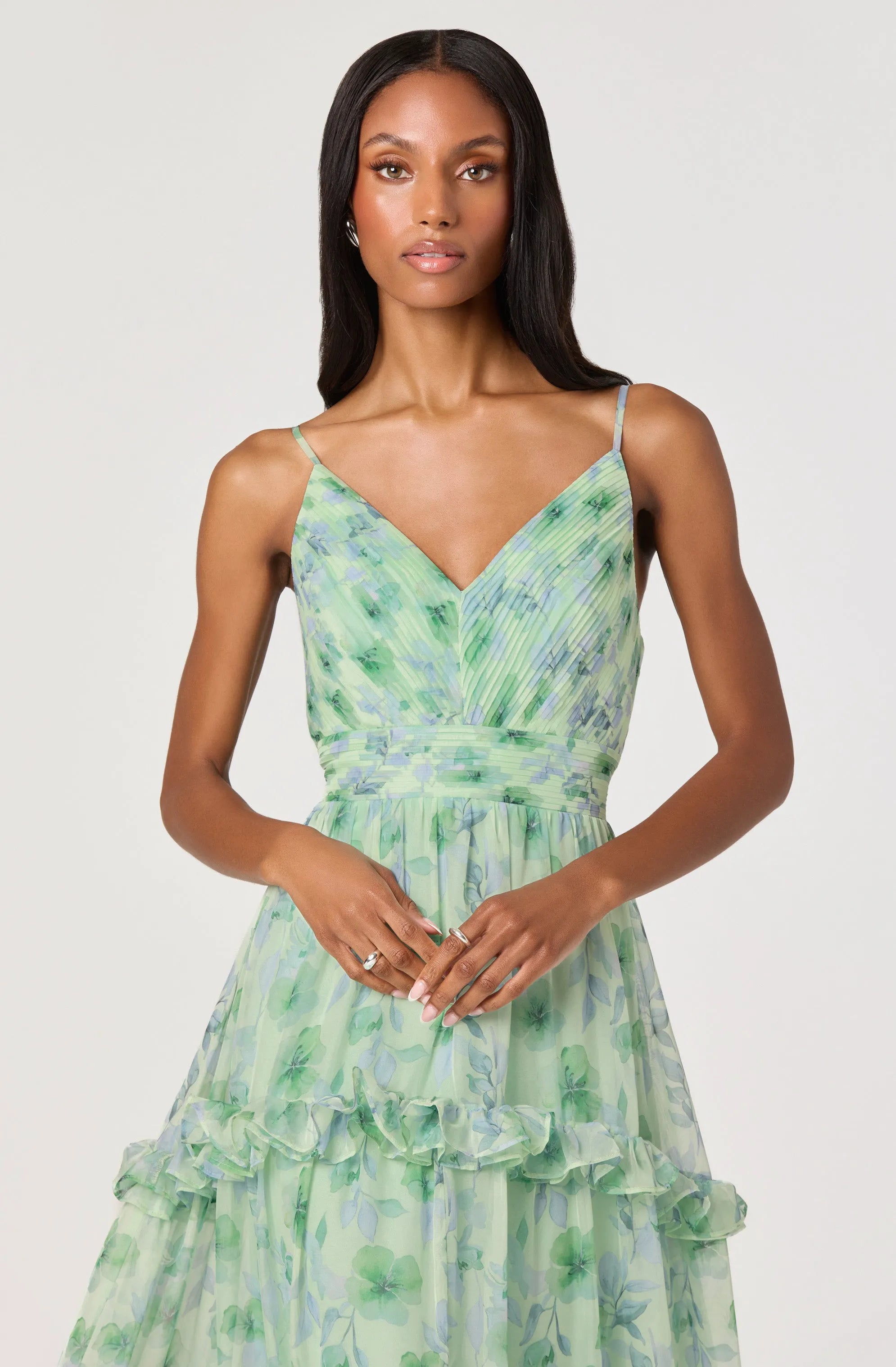 Green floral