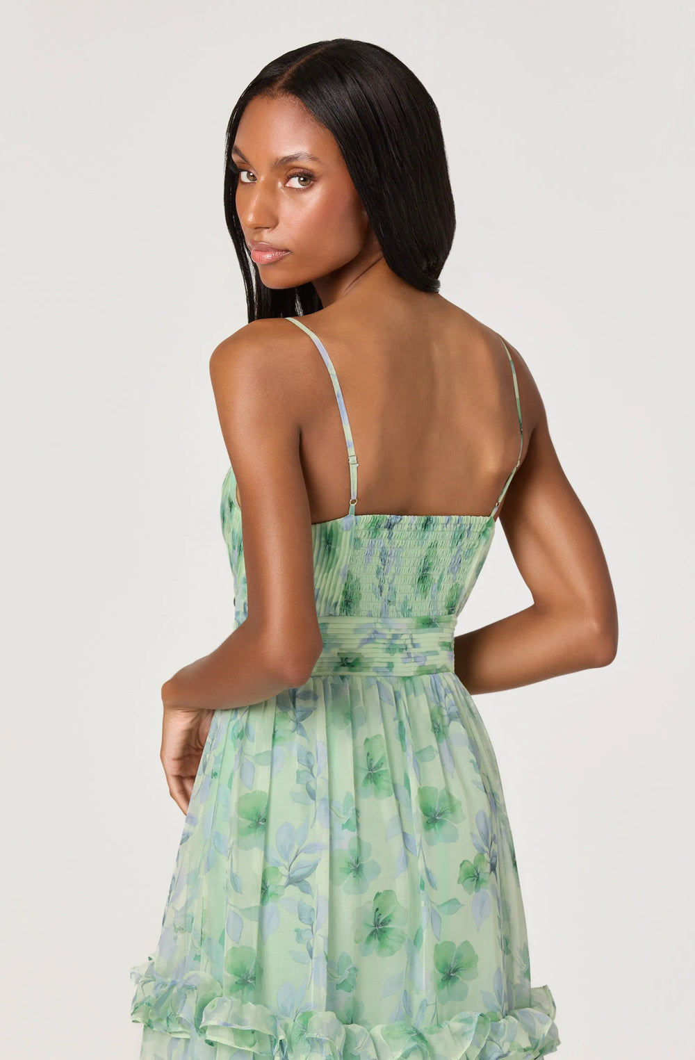 Green floral