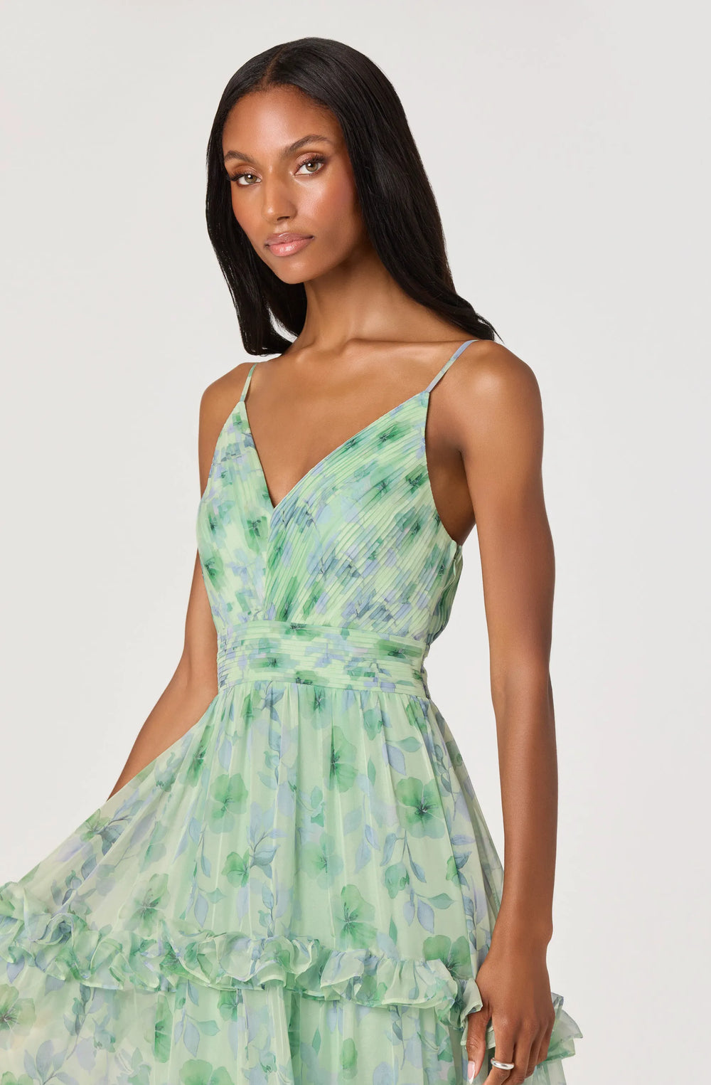 Green floral