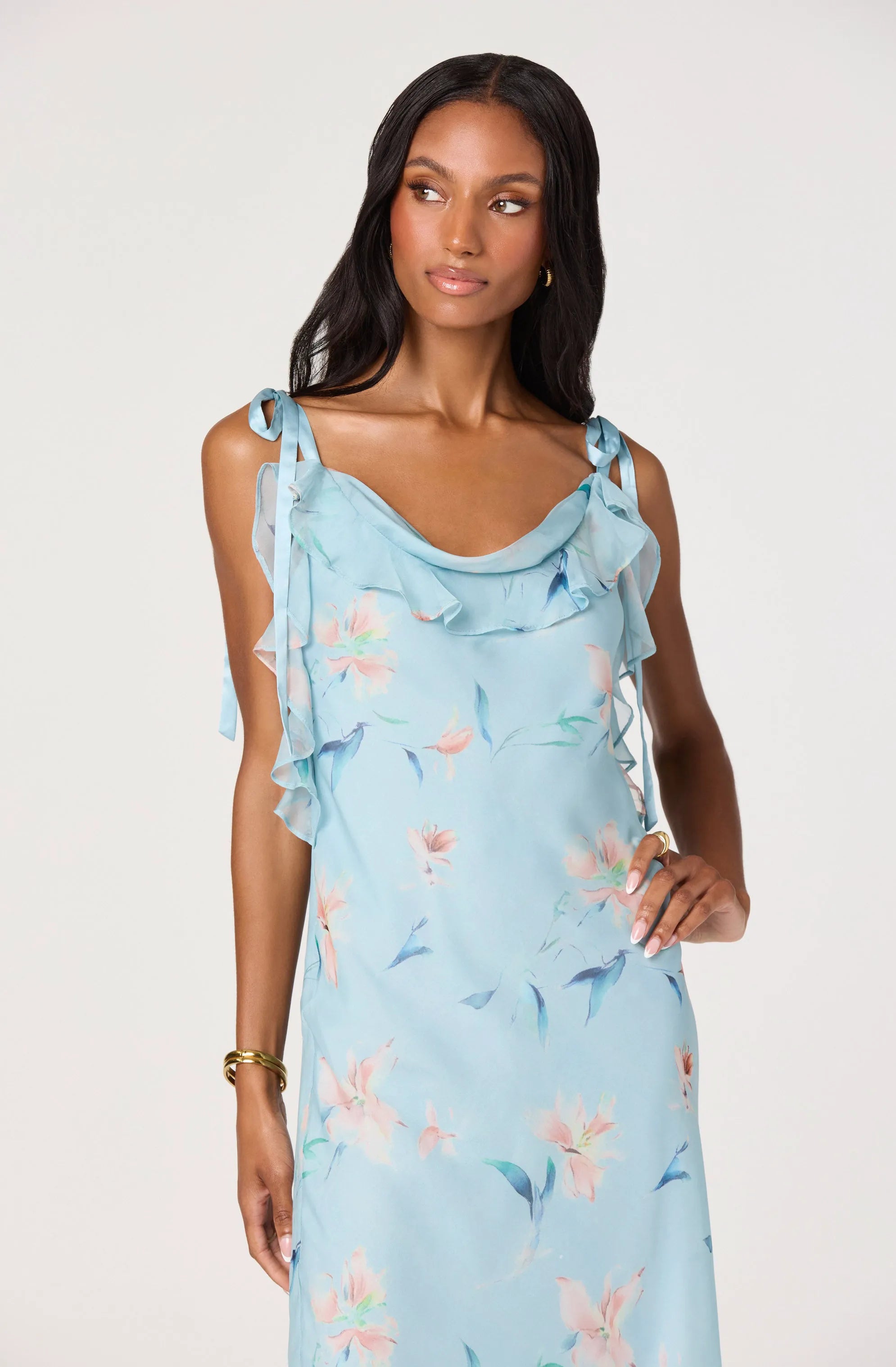 Blue floral