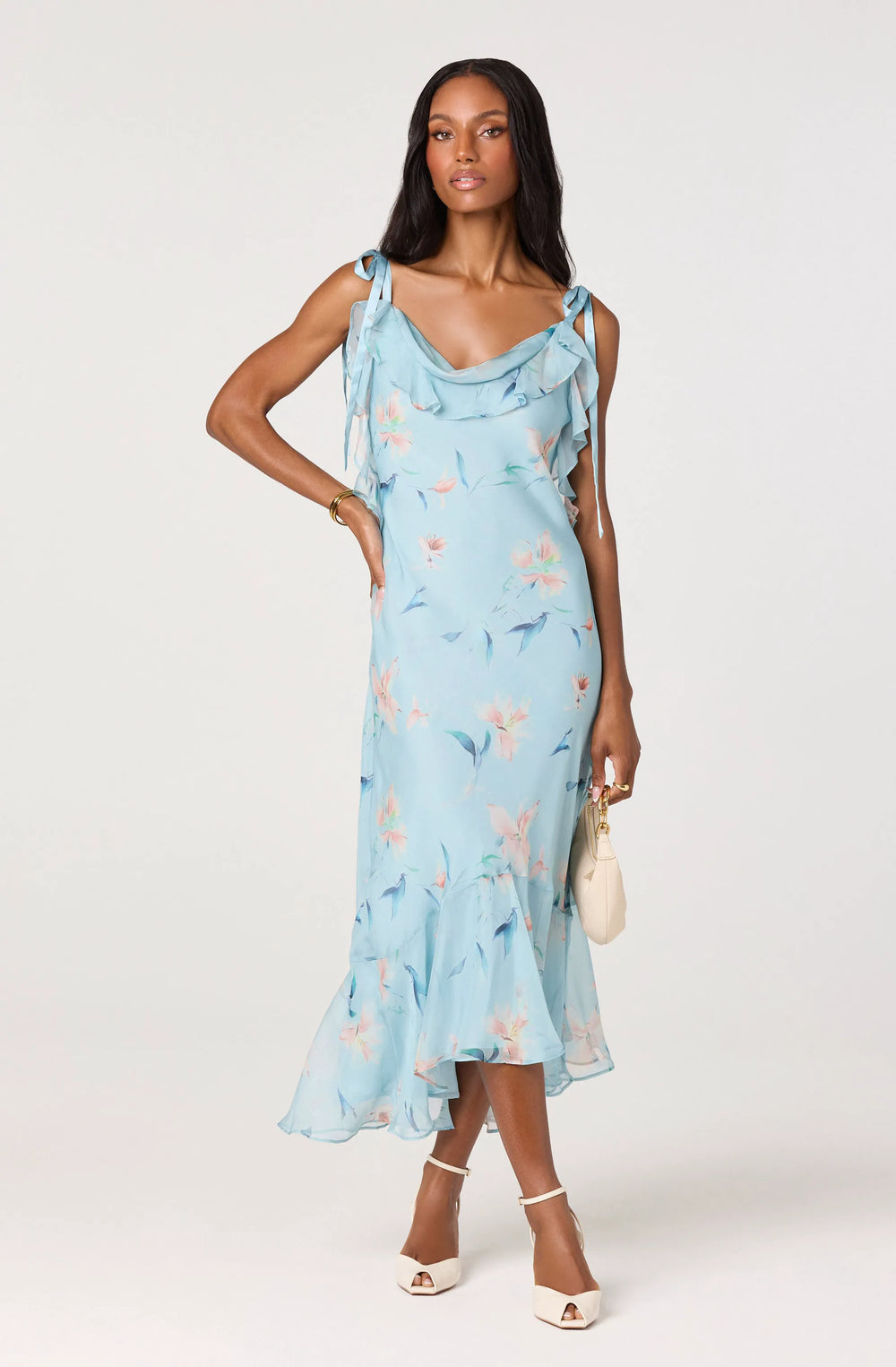 Blue floral
