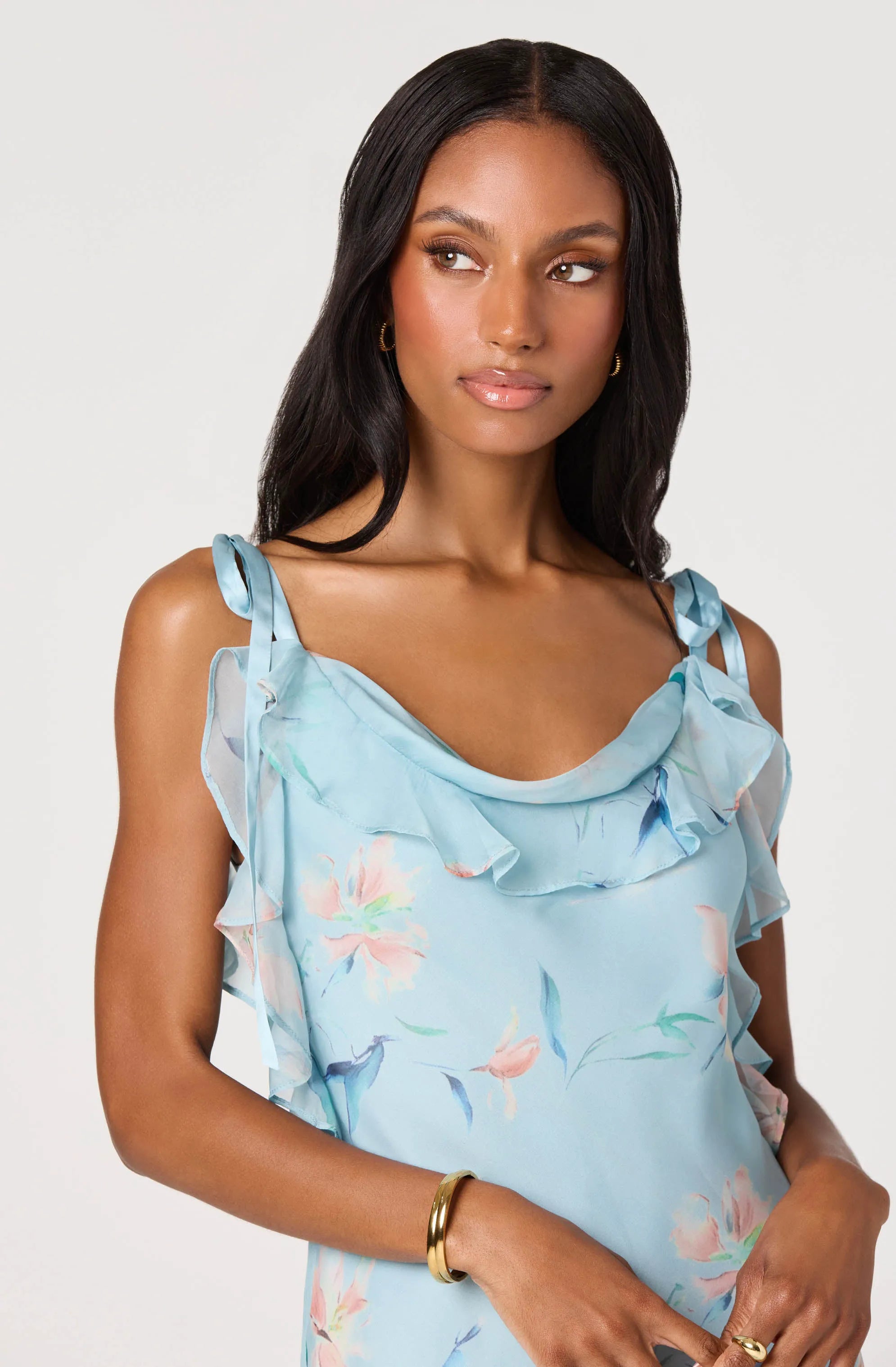 Blue floral
