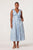 Plus Size - Blue floral