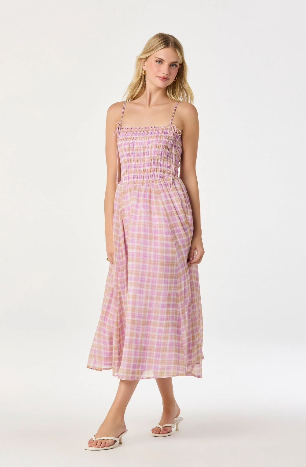 Pink plaid