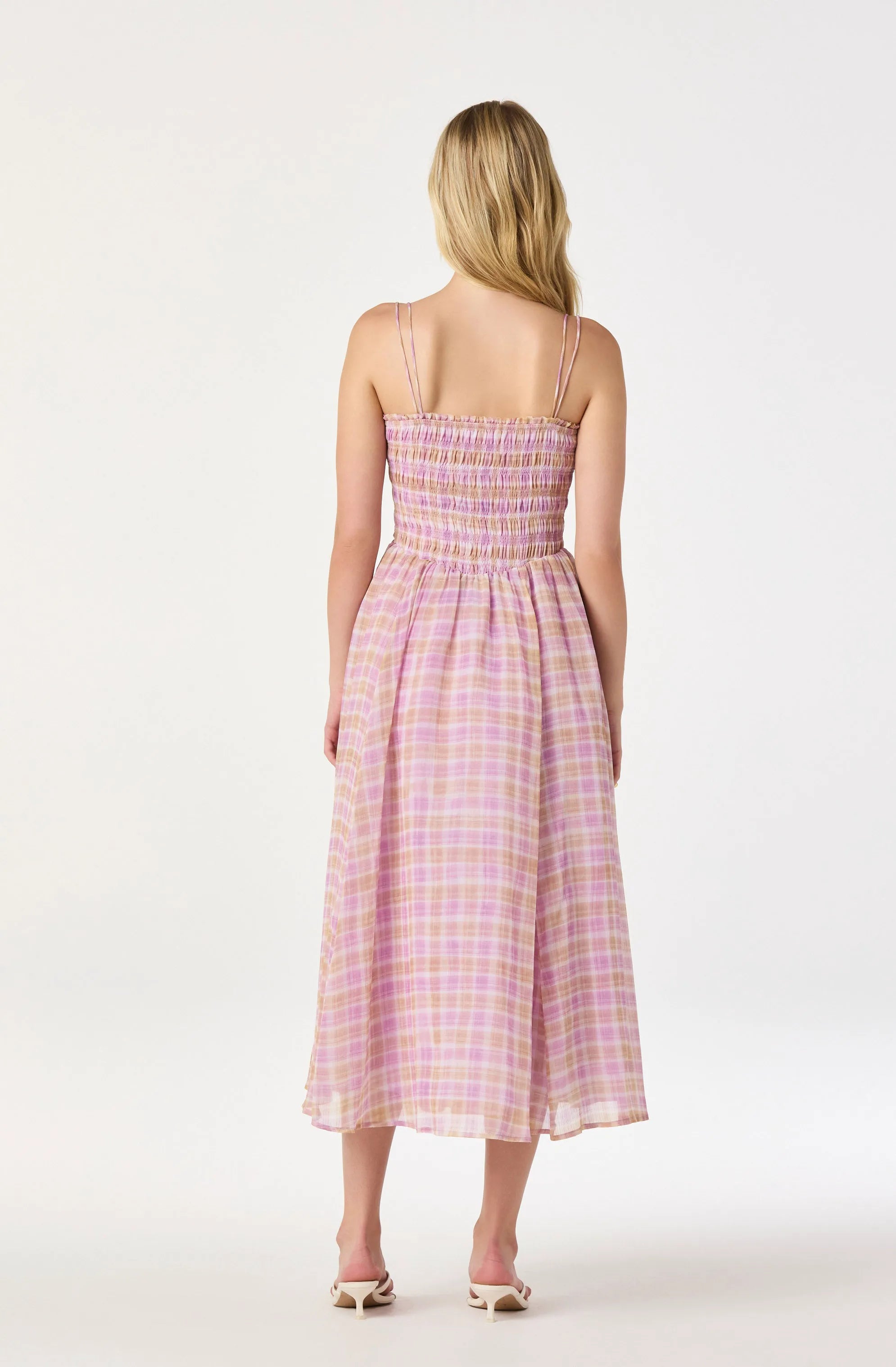 Pink plaid