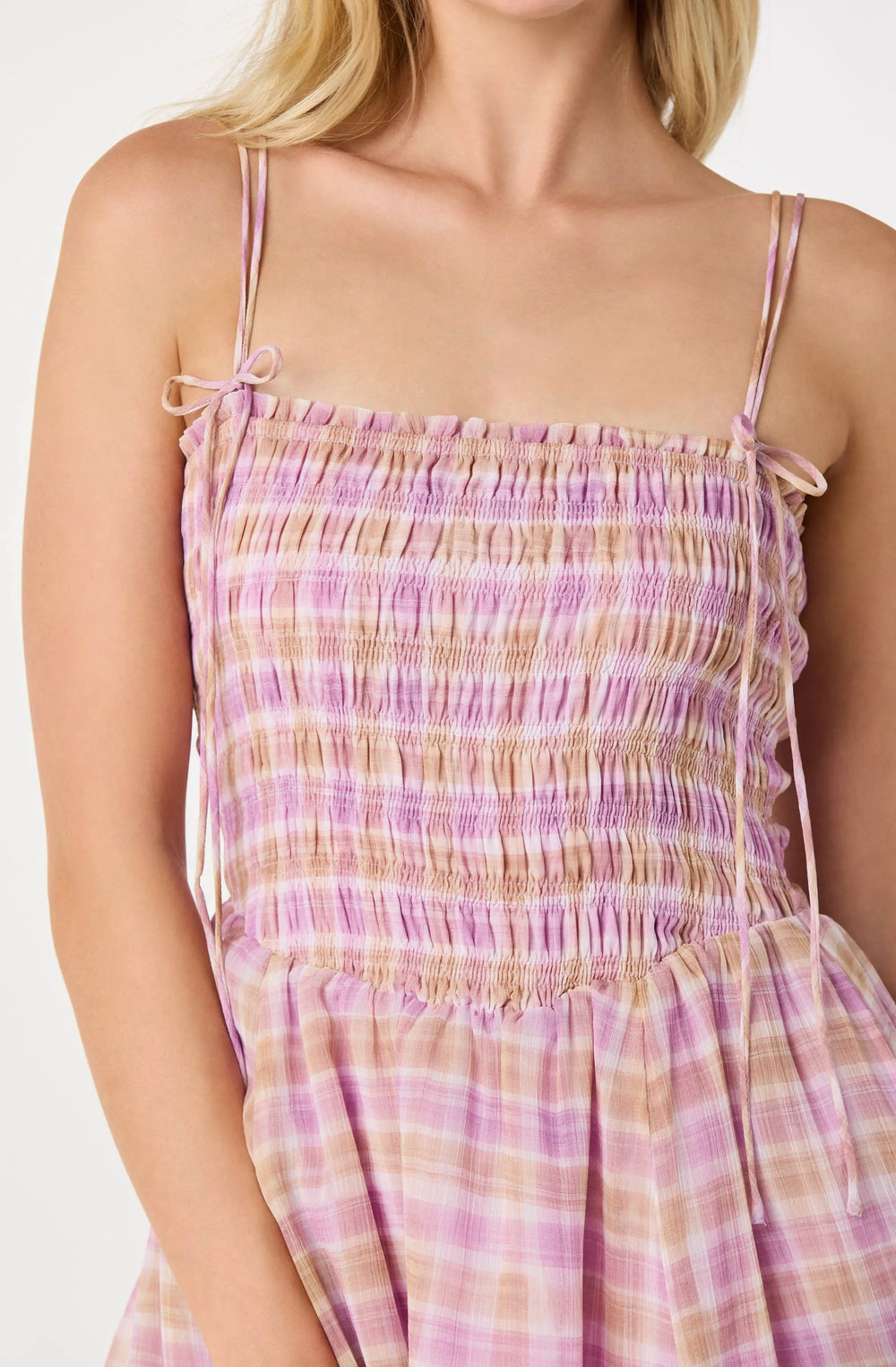 Pink plaid