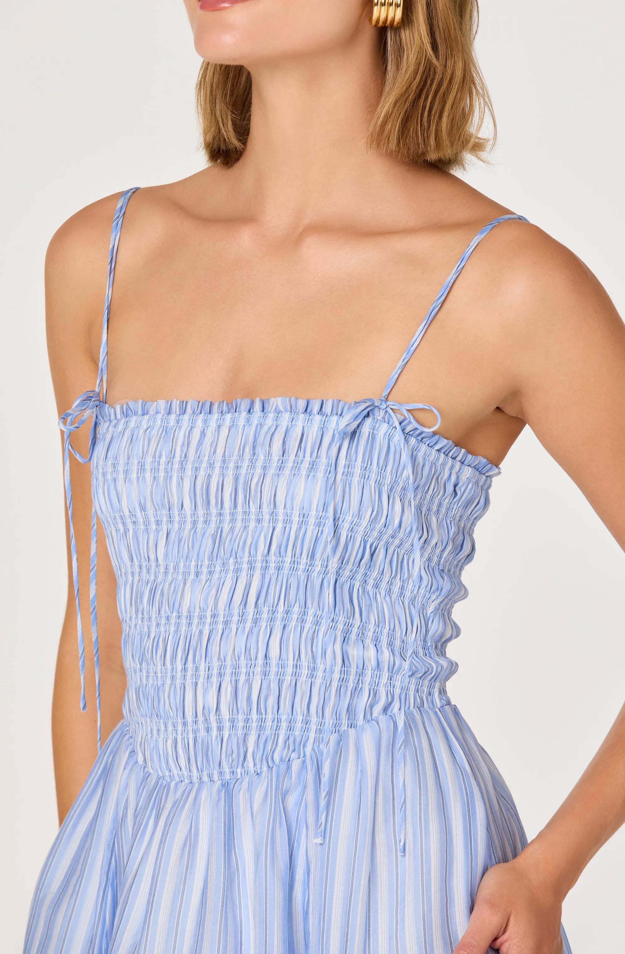 Blue stripe