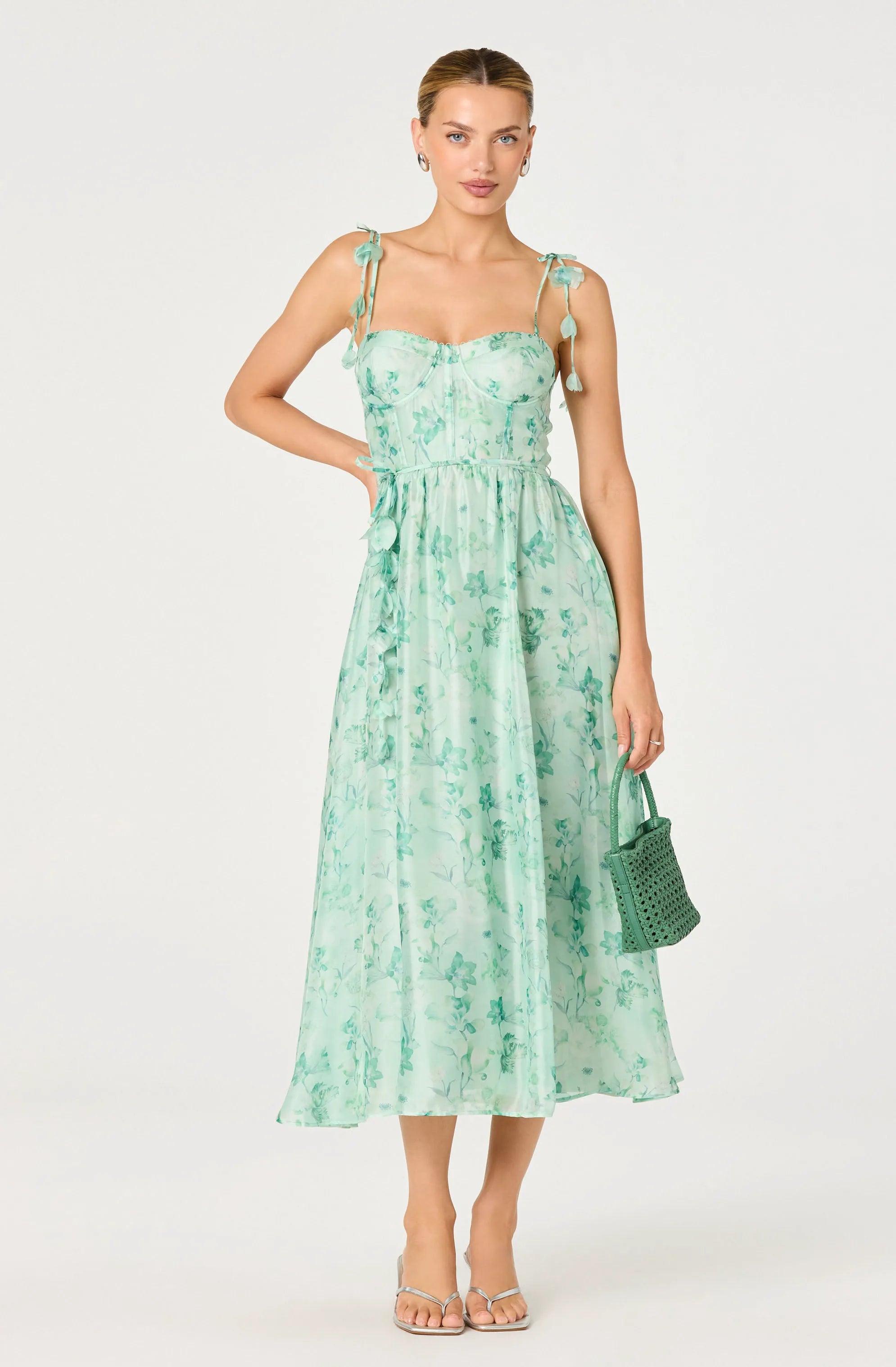 Green floral