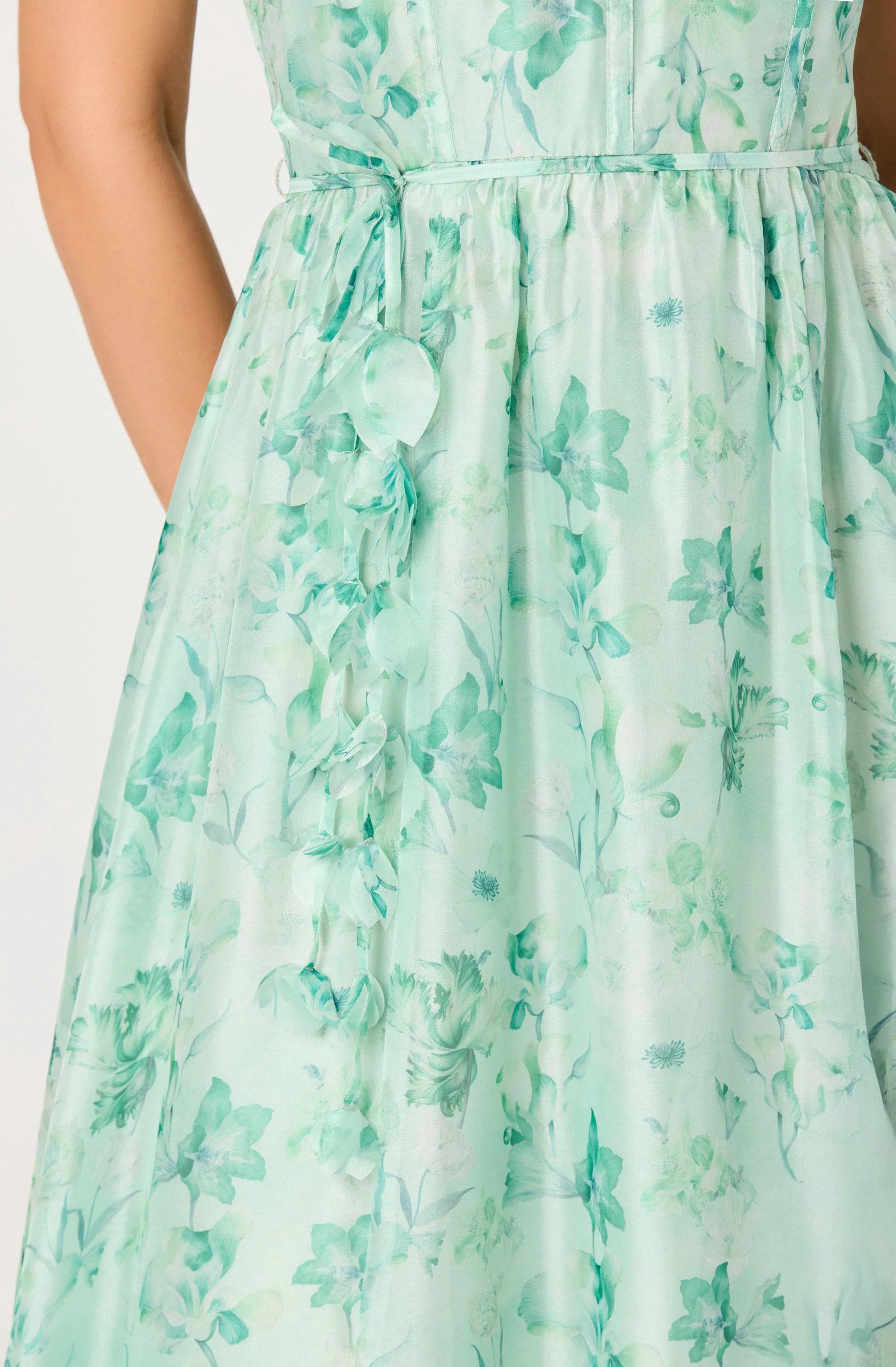 Green floral