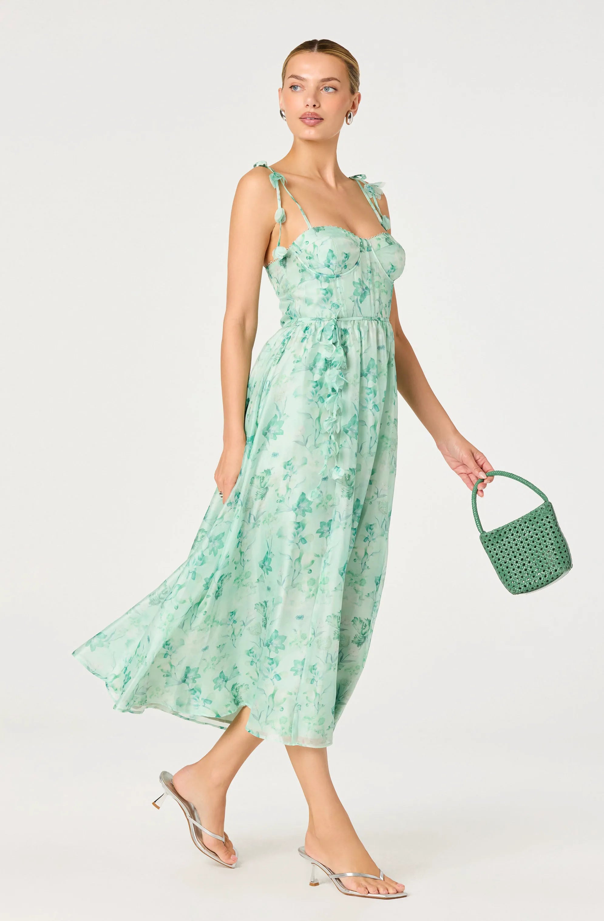 Green floral