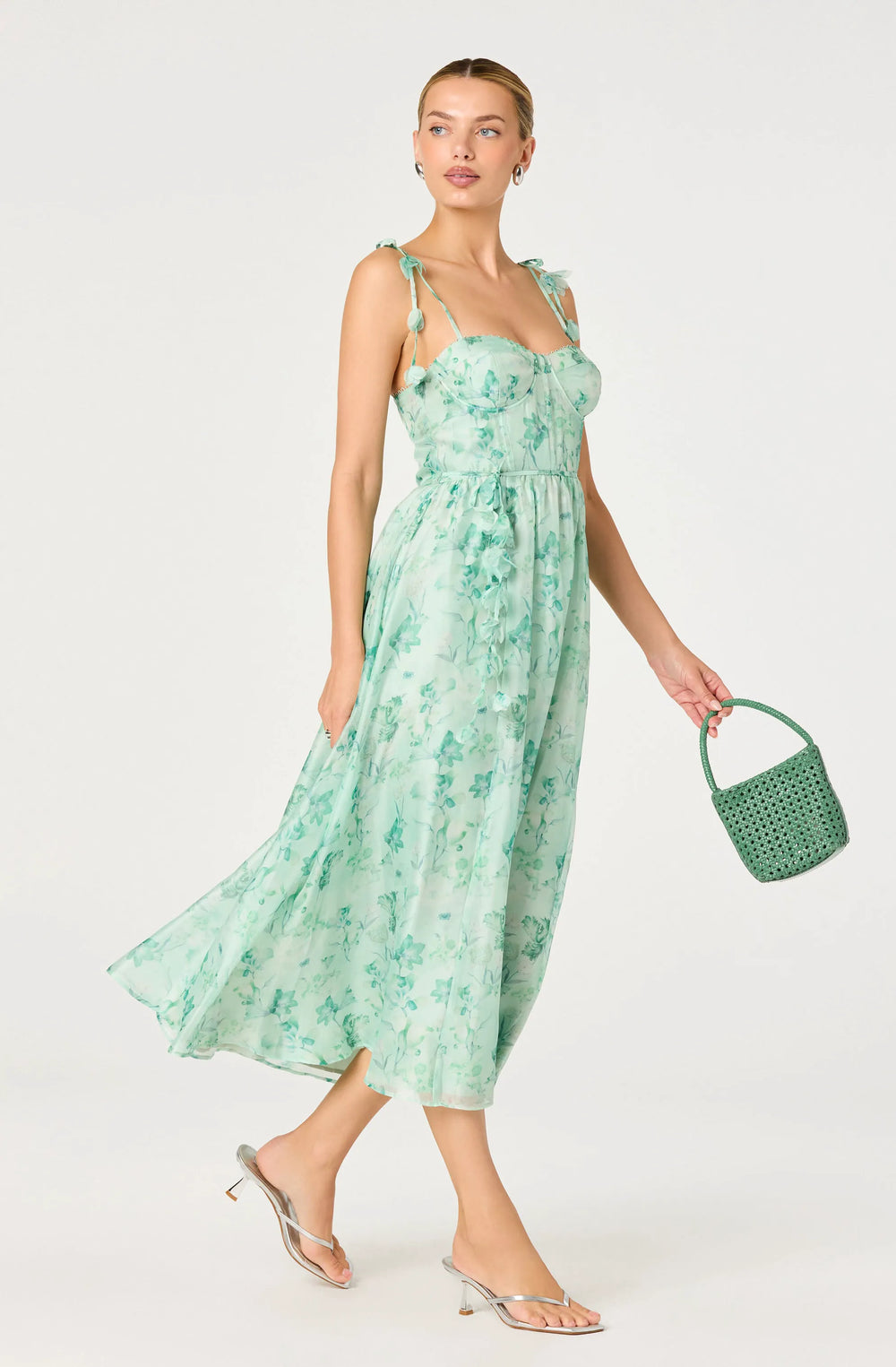 Green floral