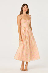 Peach floral