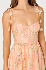 Peach floral