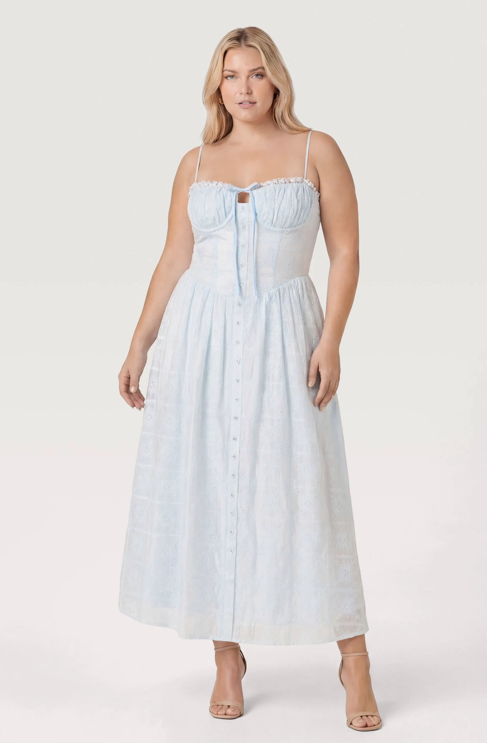 Plus Size - Powder blue