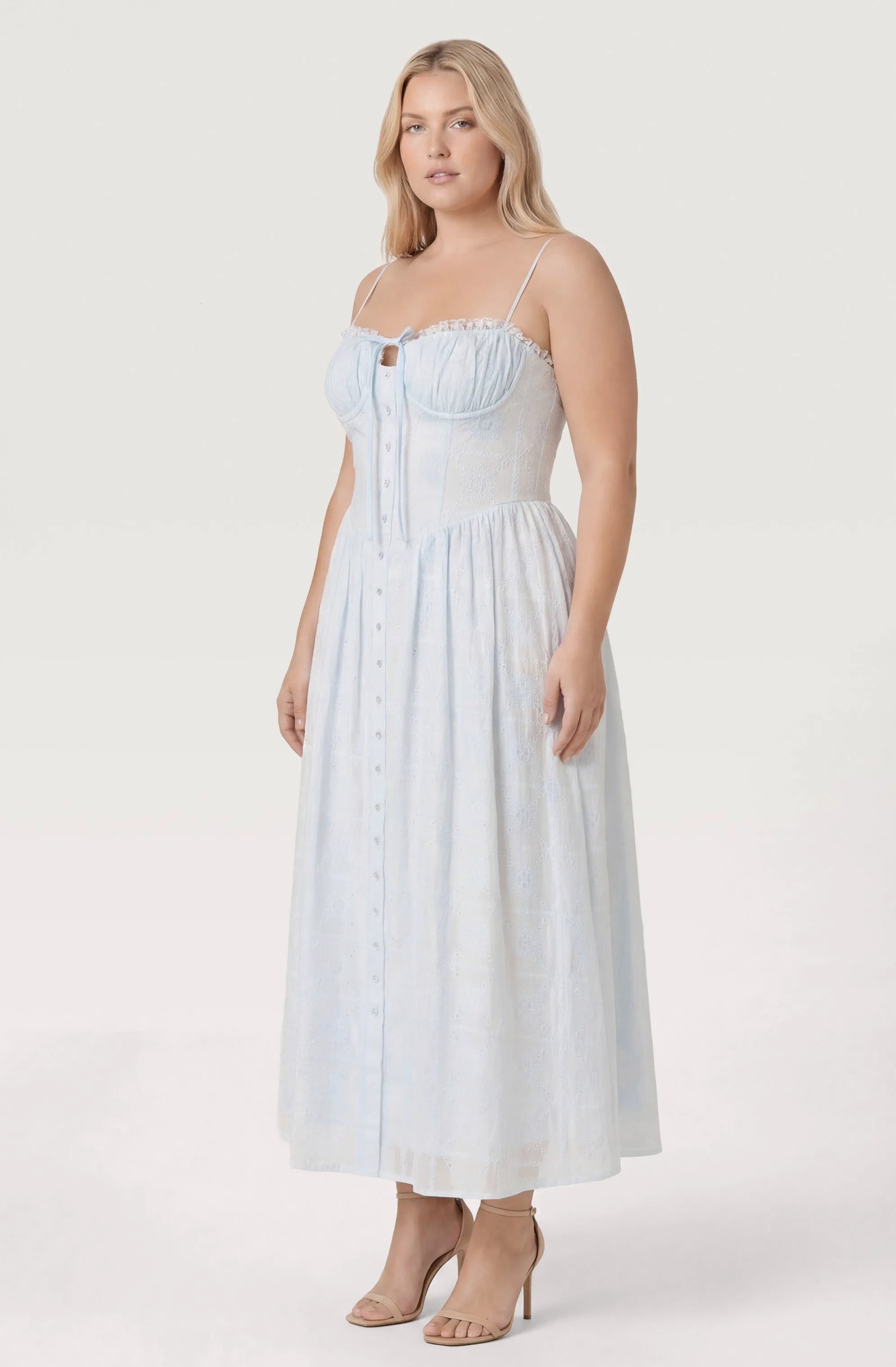 Plus Size - Powder blue