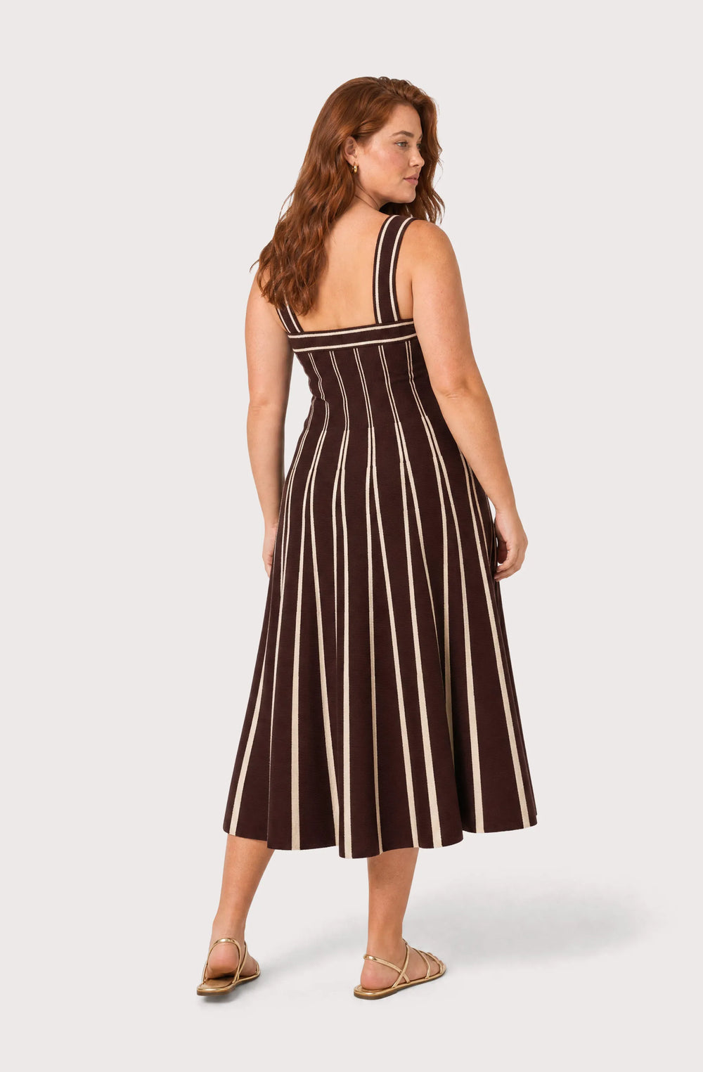 Plus Size - Brown cream