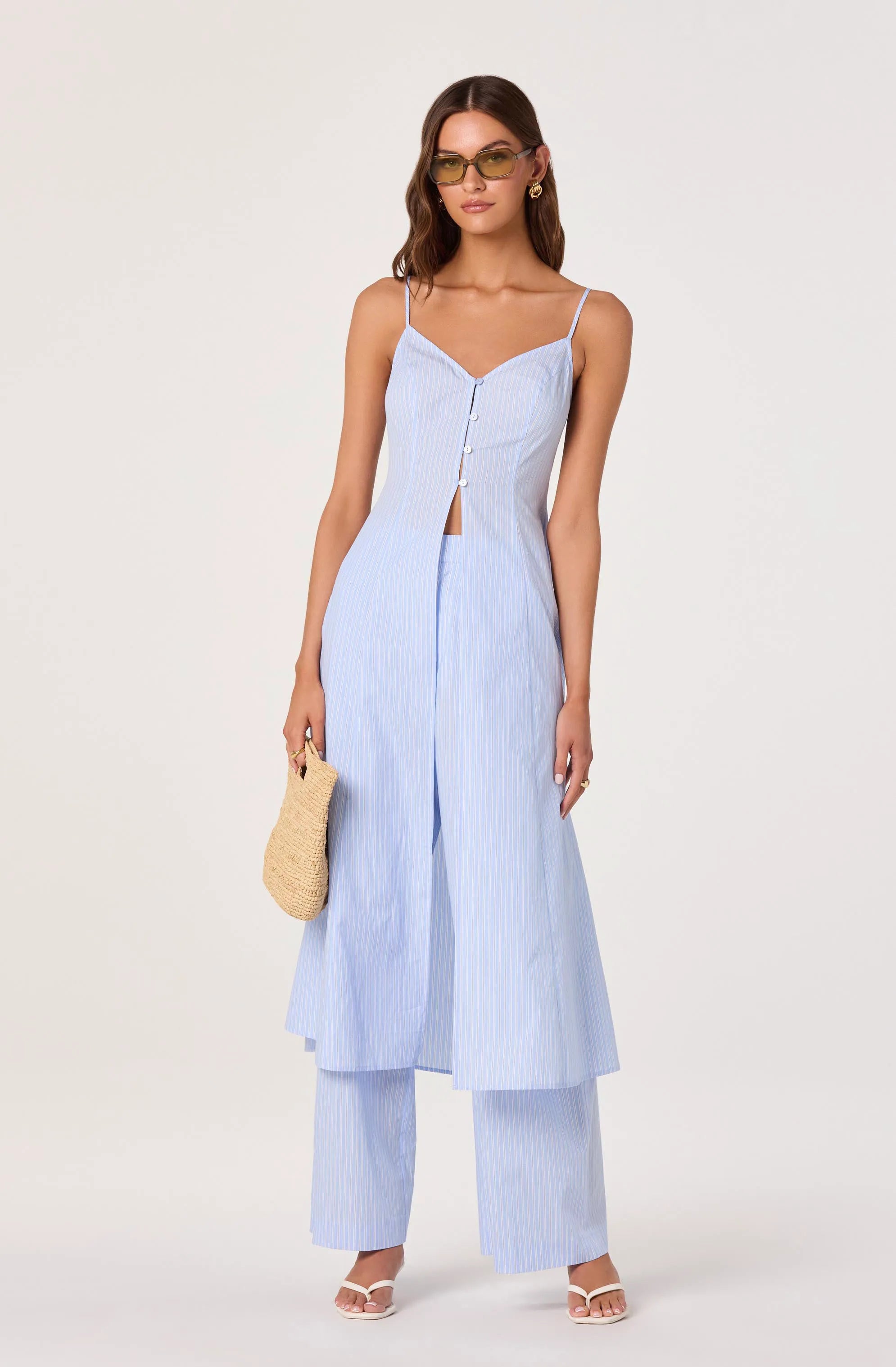 Blue pinstripe