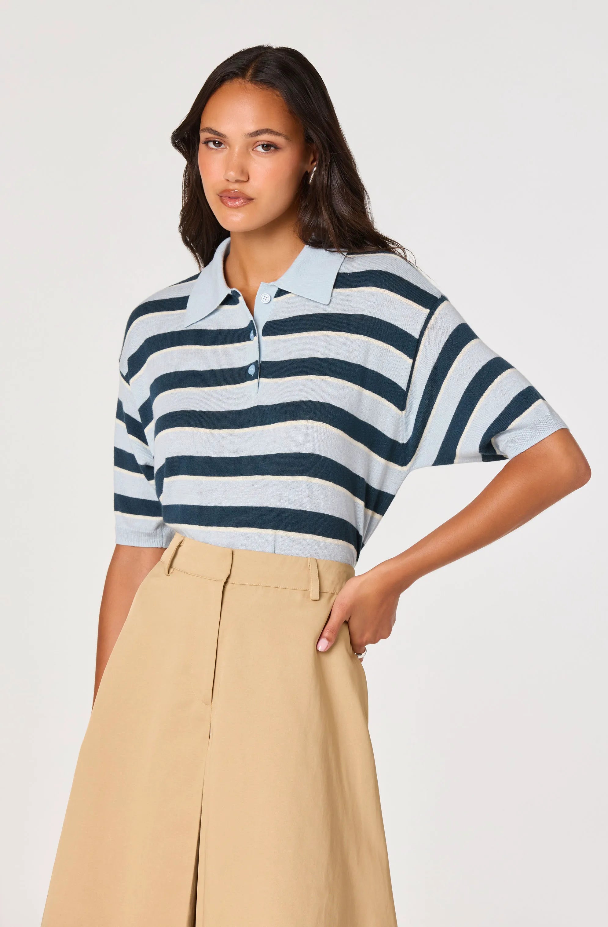 Blue stripe