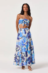 Blue floral