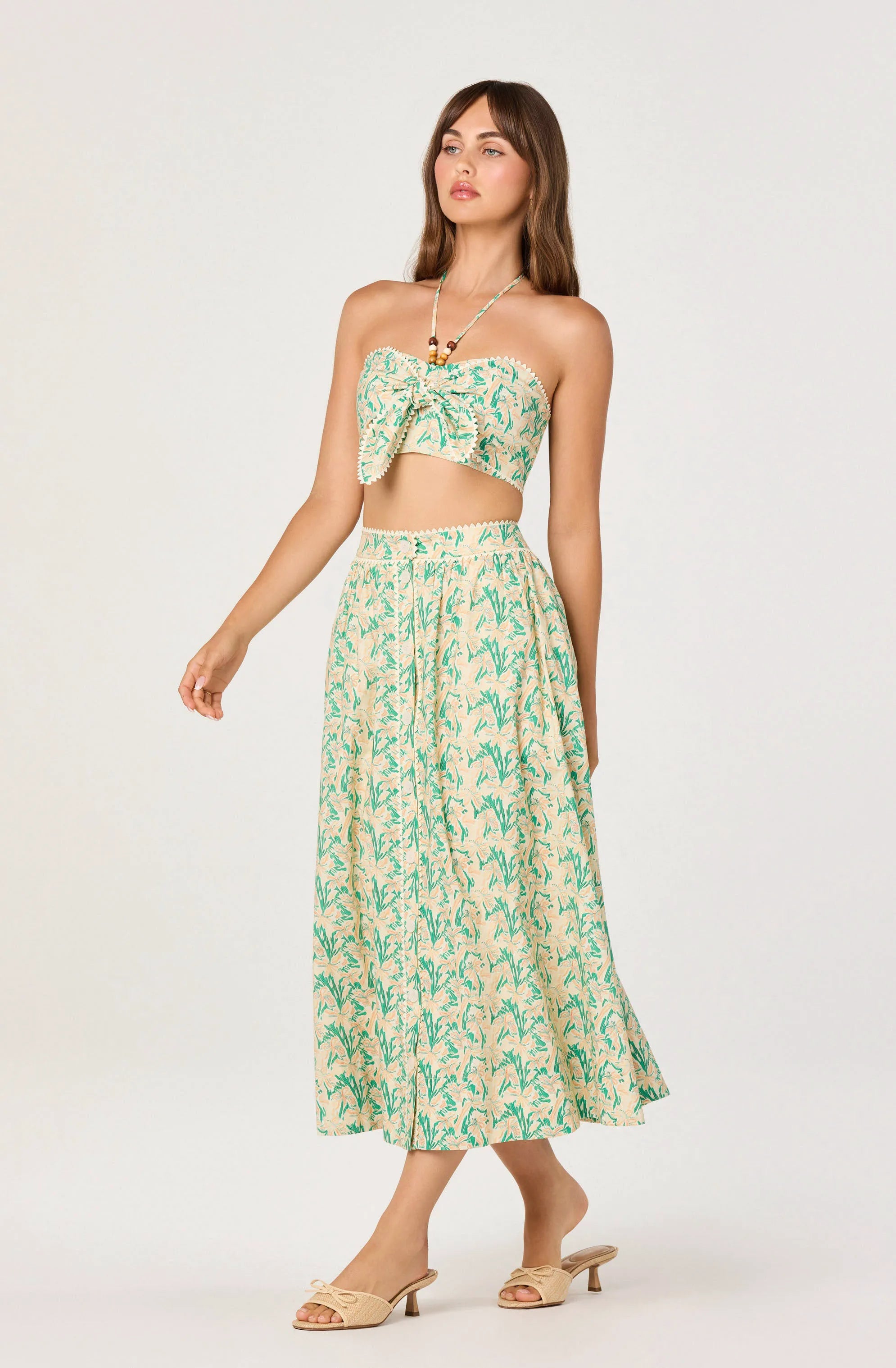 Green pink multi