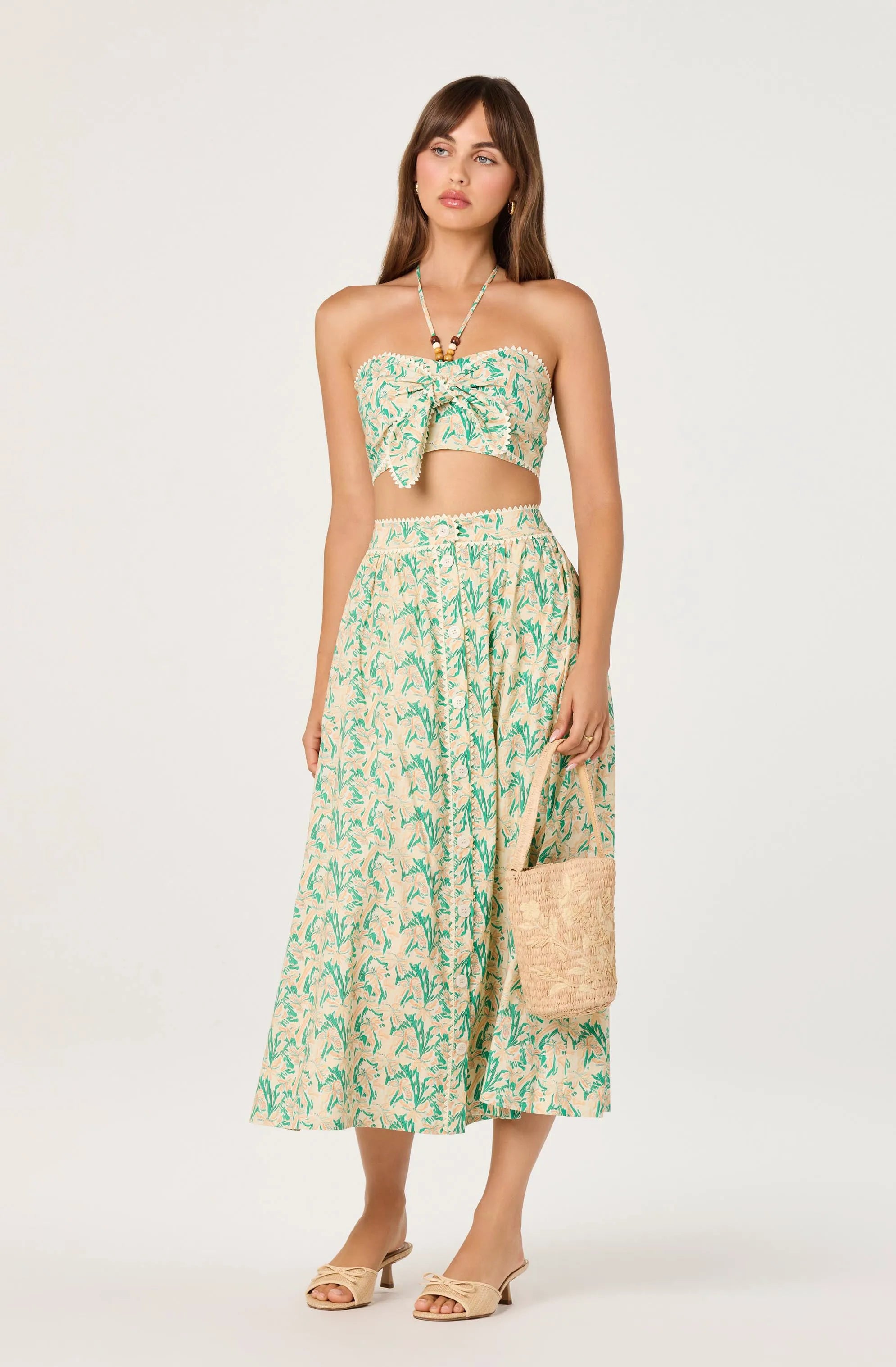 Green pink multi
