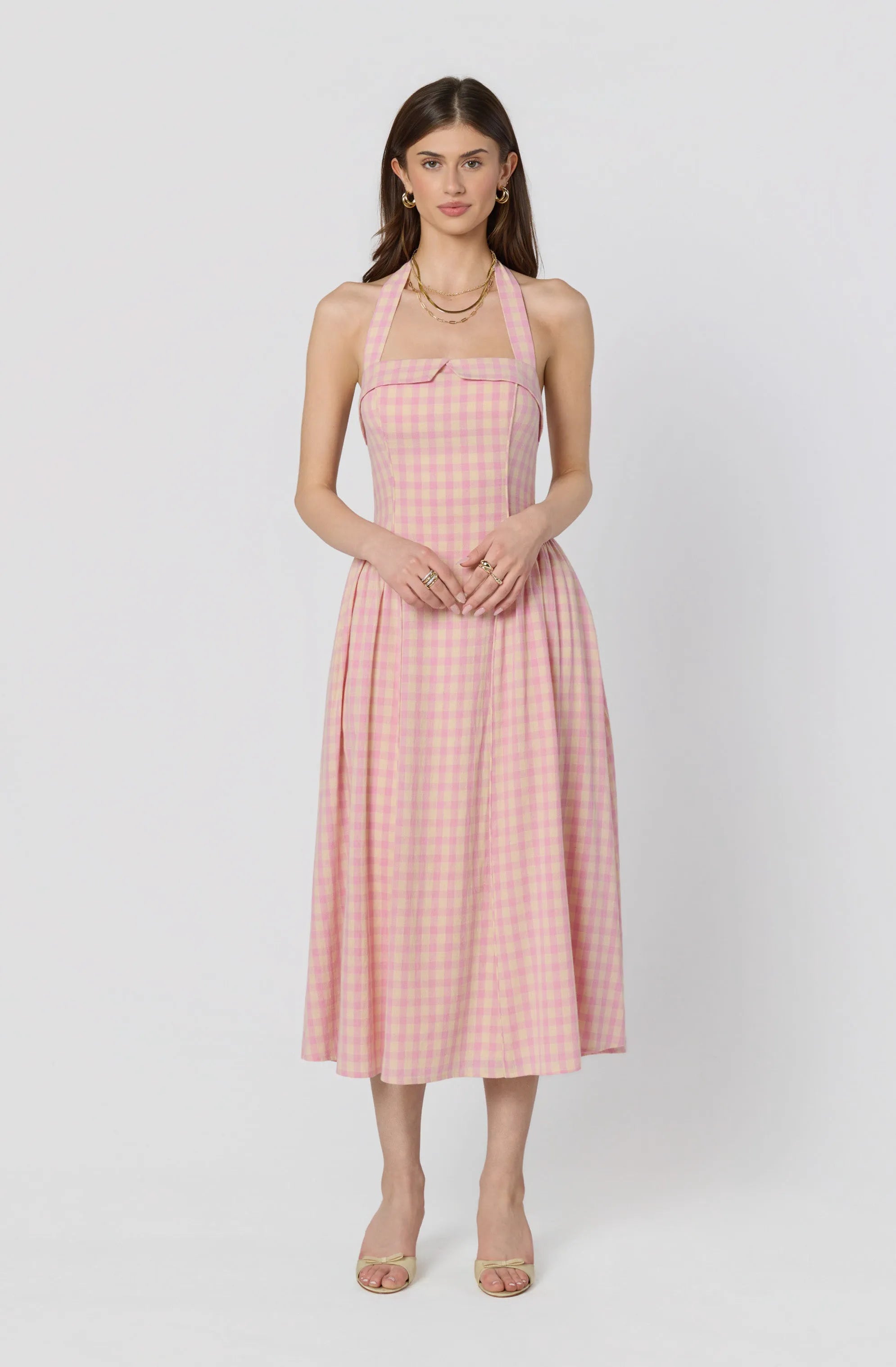Pink plaid
