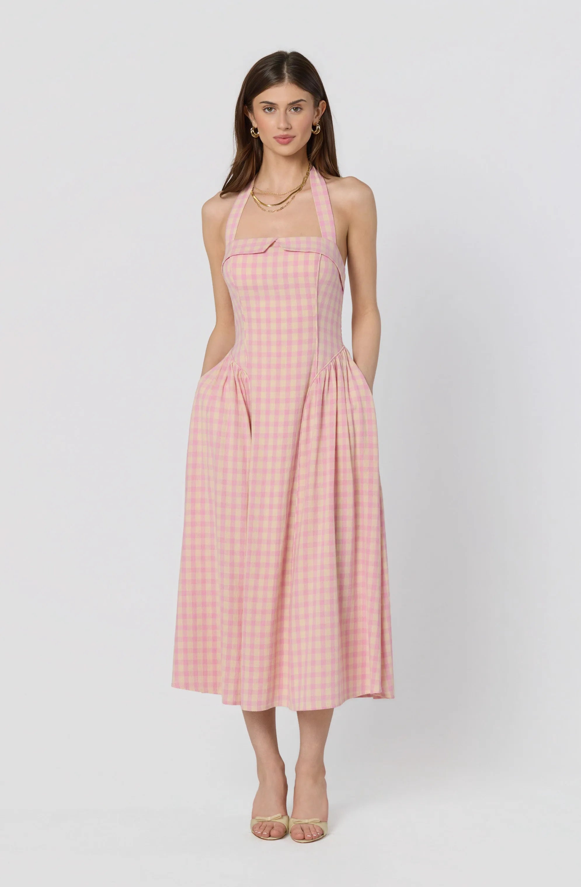 Pink plaid