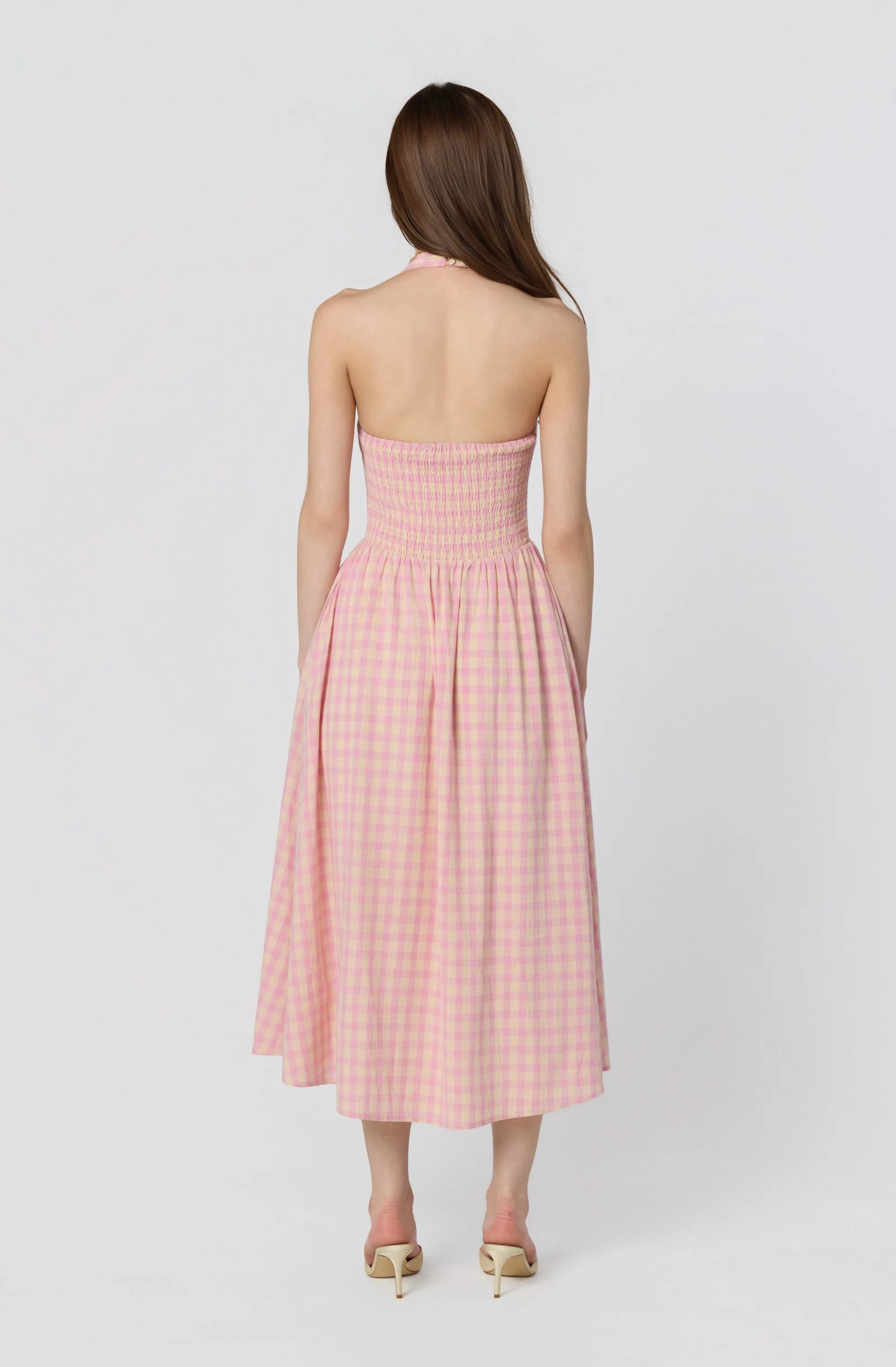 Pink plaid