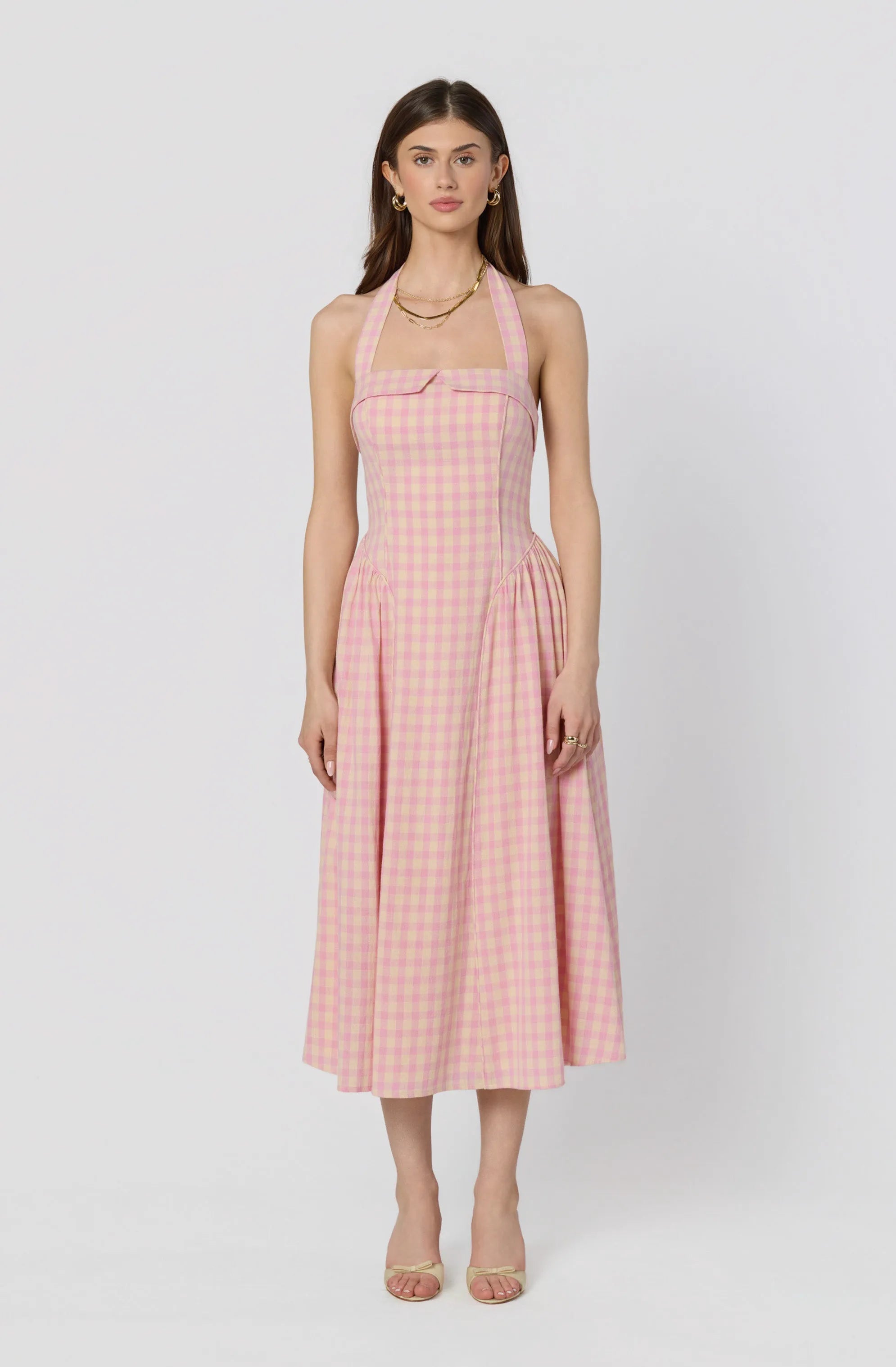 Pink plaid