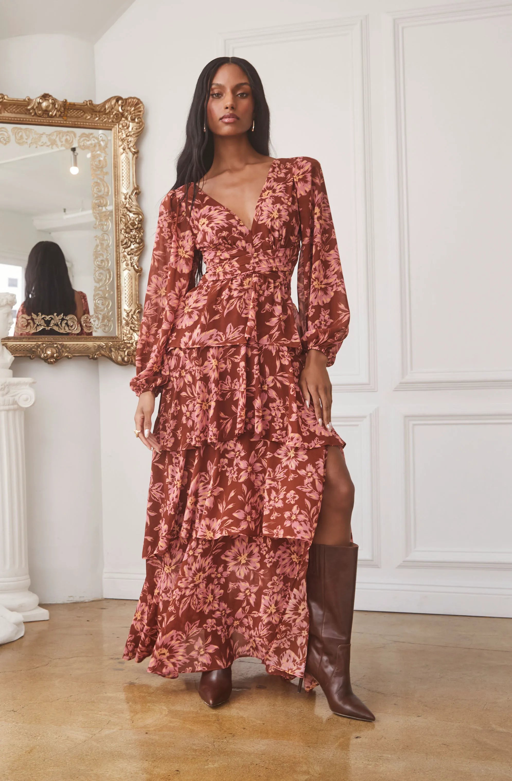 Rust floral